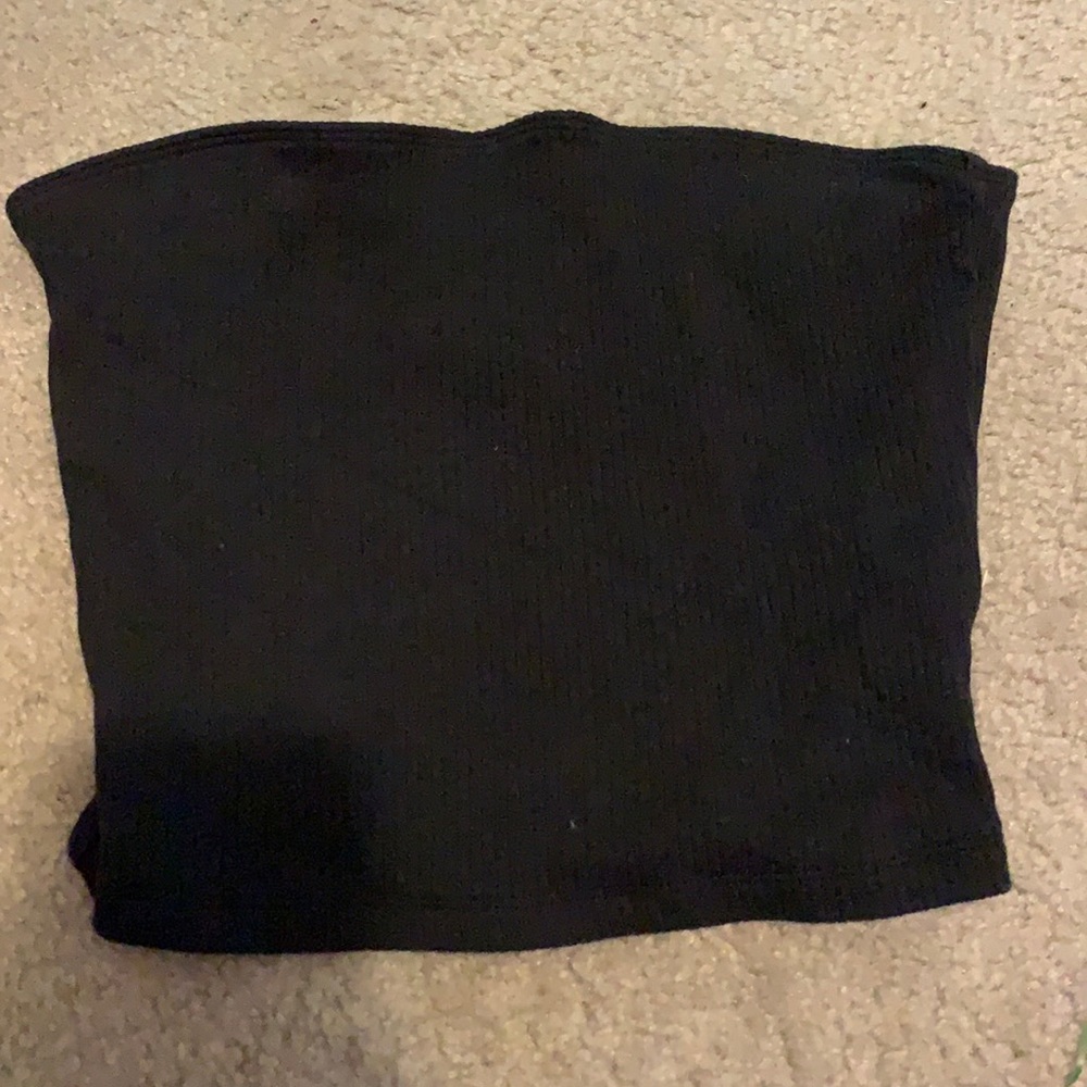 Black tube top